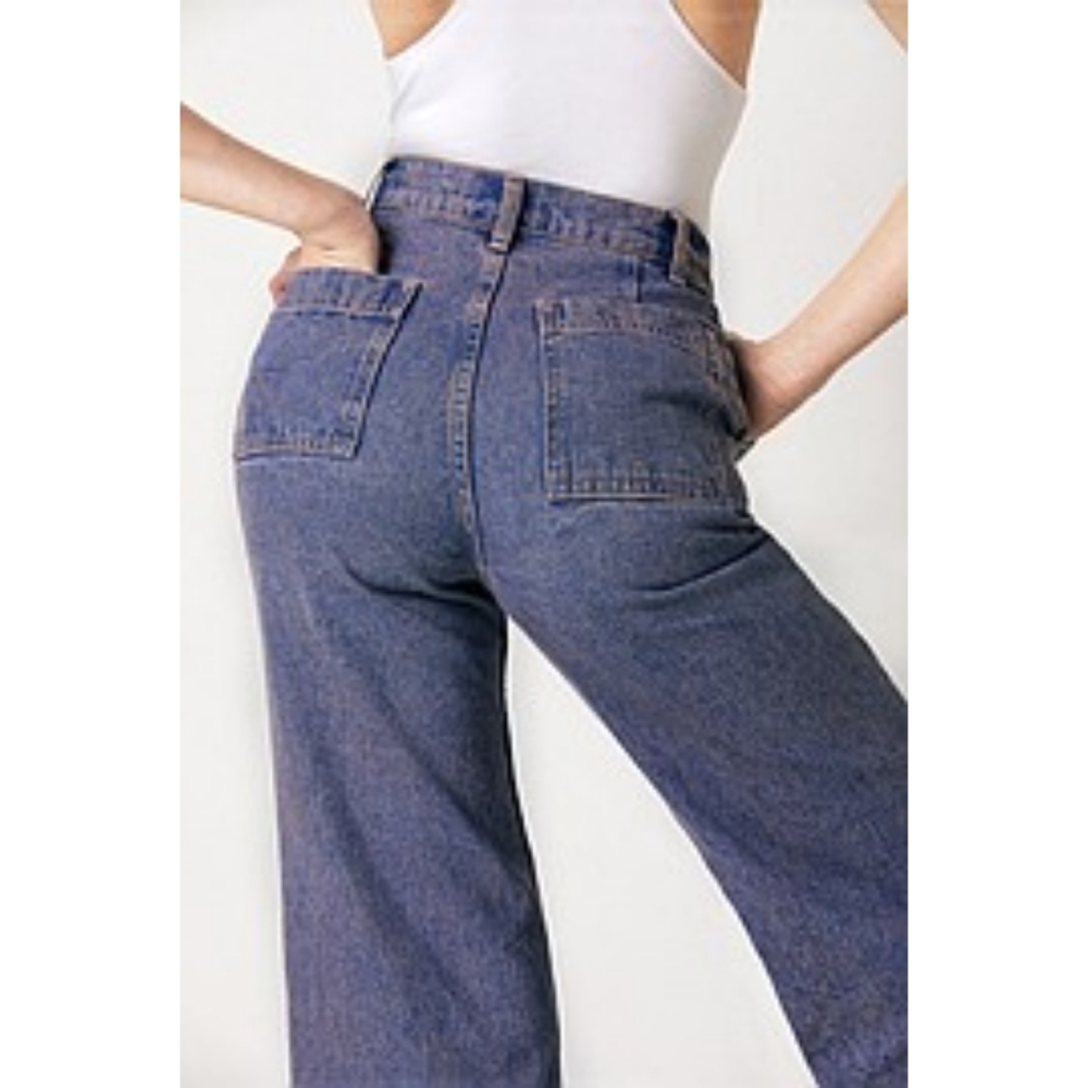 American Apparel Wide Leg Crop Jean